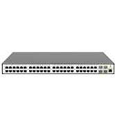 XikeStor 2.5g Network Switch 48 Ports with 10g uplink L2 Managed Web/CLI Internet Hub Ethernet Ba...