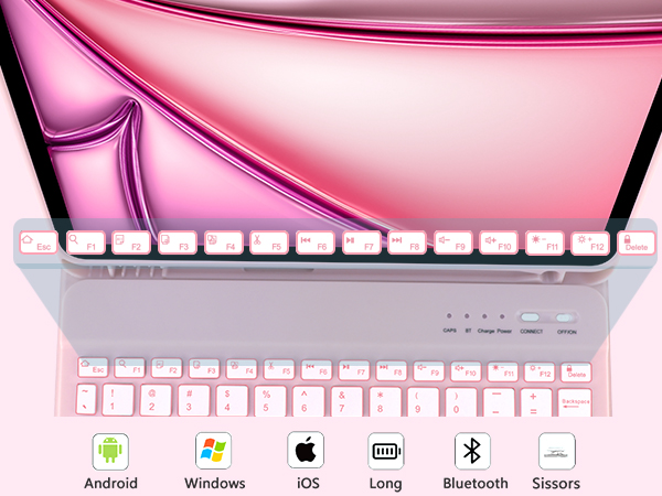 ipad air 11 inch case with keyboard