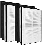 (2) MD1-0022 True HEPA Filter with (4) MD1-0023 Activated Carbon Pre-filter, Compatible with Vorn...