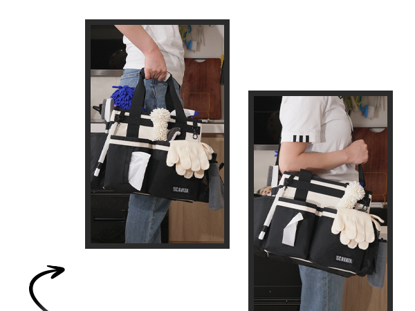 Compact Wearable Cleaning Caddy
