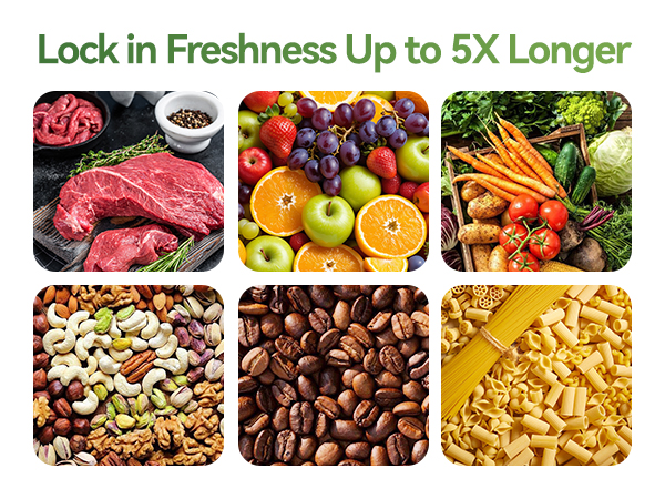 Lock in Freshness Up to 5X Longer