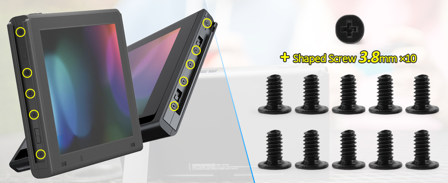 screws for Nintendo Switch console
