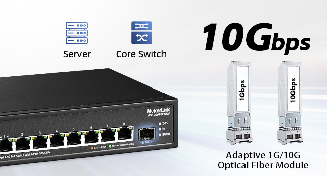 8-Port 2.5G PoE Switch