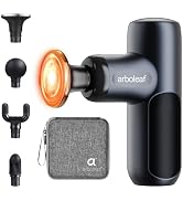arboleaf Mini Massage Gun with Heat, Percussion Muscle Massager for Pain Relief, Portable &amp; Quiet...