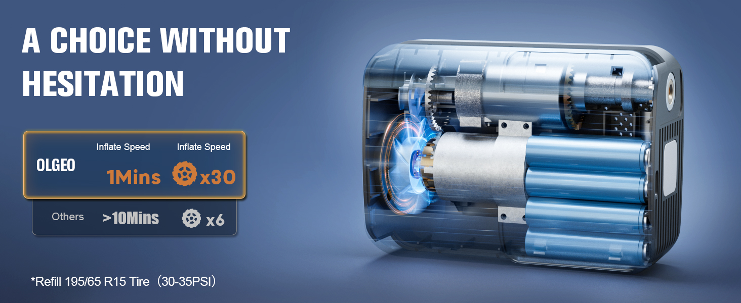 Tire Inflator Portable Air Compressor