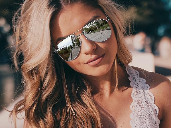 Flat Aviation Sunglasses