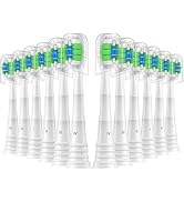 Replacement Toothbrush Heads Compatible with AquaSonic Black Series Vibe Series Black Series Pro ...
