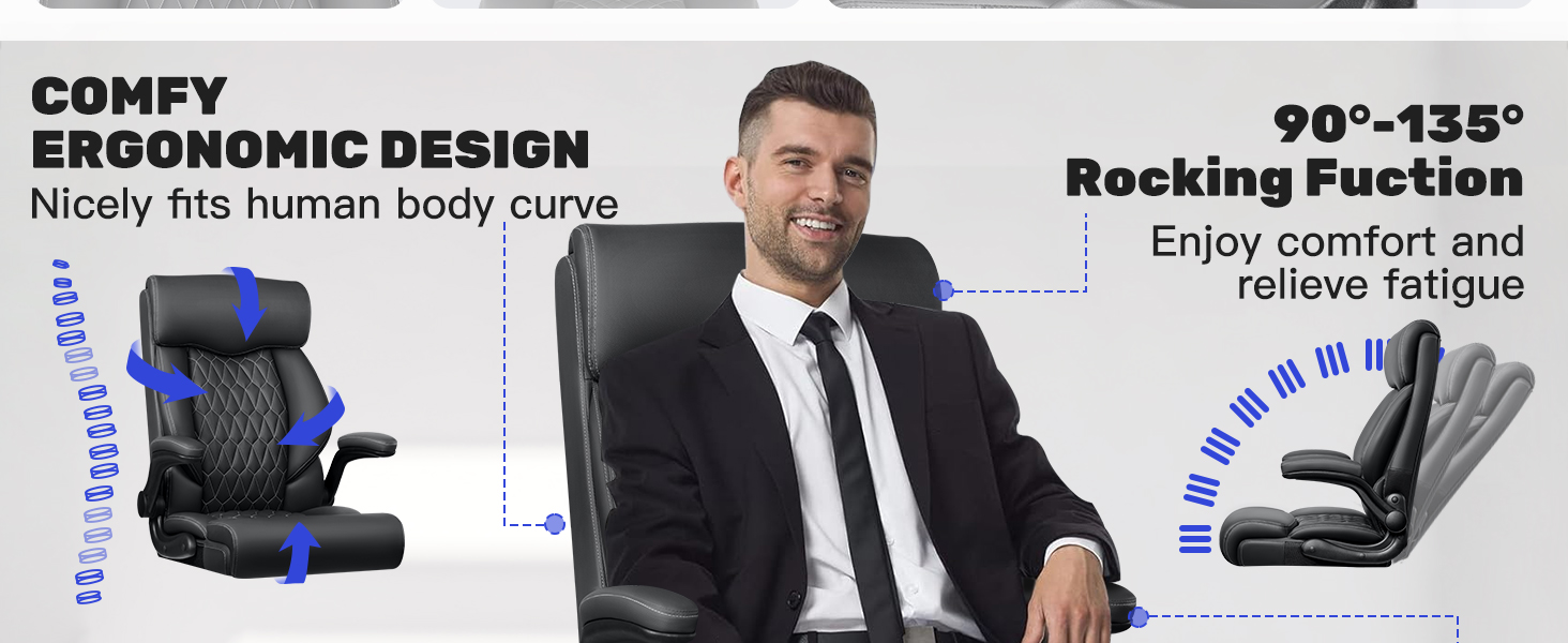 office chair with flip up arms