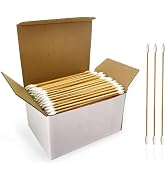 400/200 ct 6 Inch Double-Ended Gun Cleaning Swabs with Bamboo Sticks - Ideal for Pistol, Rifle &amp; ...