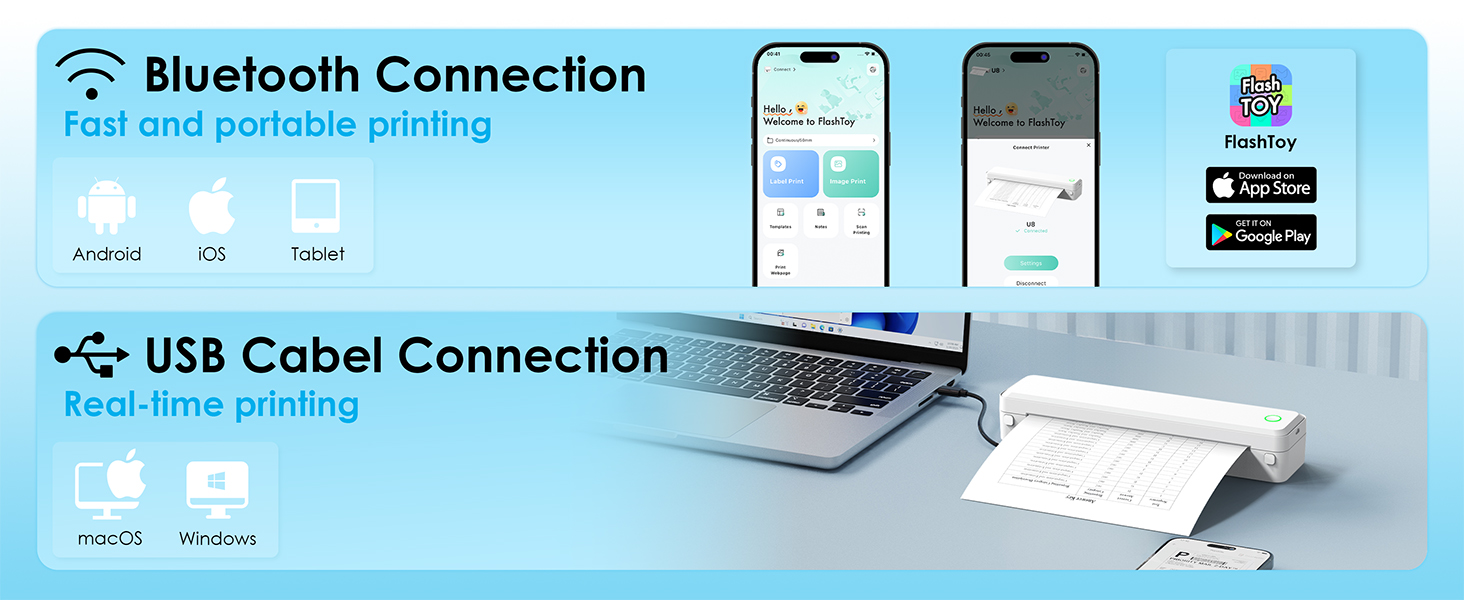 Portable Thermal Printer