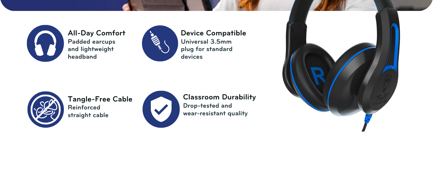 TWT Audio Duro 200 Headphone Features