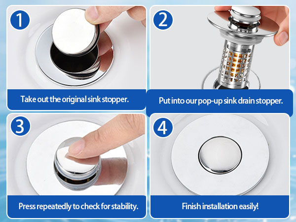 Bathroom Sink Drain Strainer