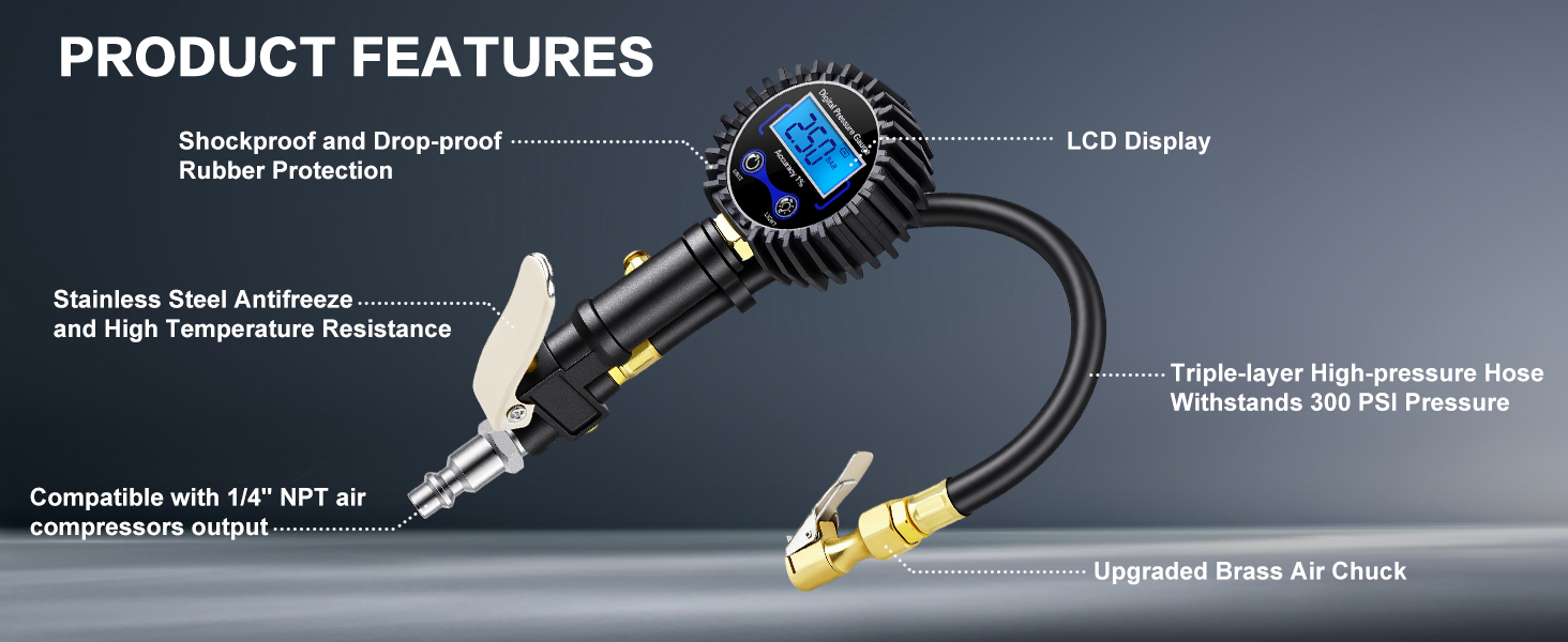 tire air gauge pressure