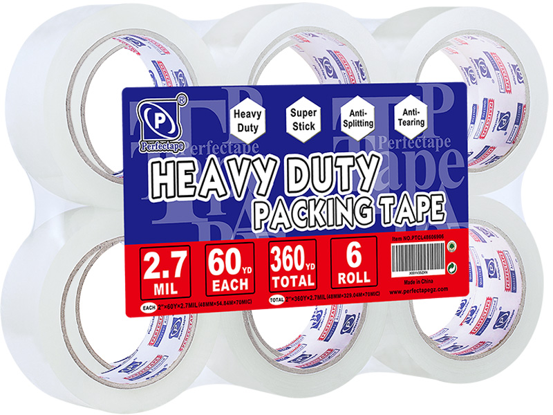 PERFECTAPE 6 Rolls Heavy Duty Packing Tape
