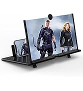 20" Screen Magnifier for Smartphone, Mobile Phone 3D Magnifier, Screen Expanders for Movies, Vide...