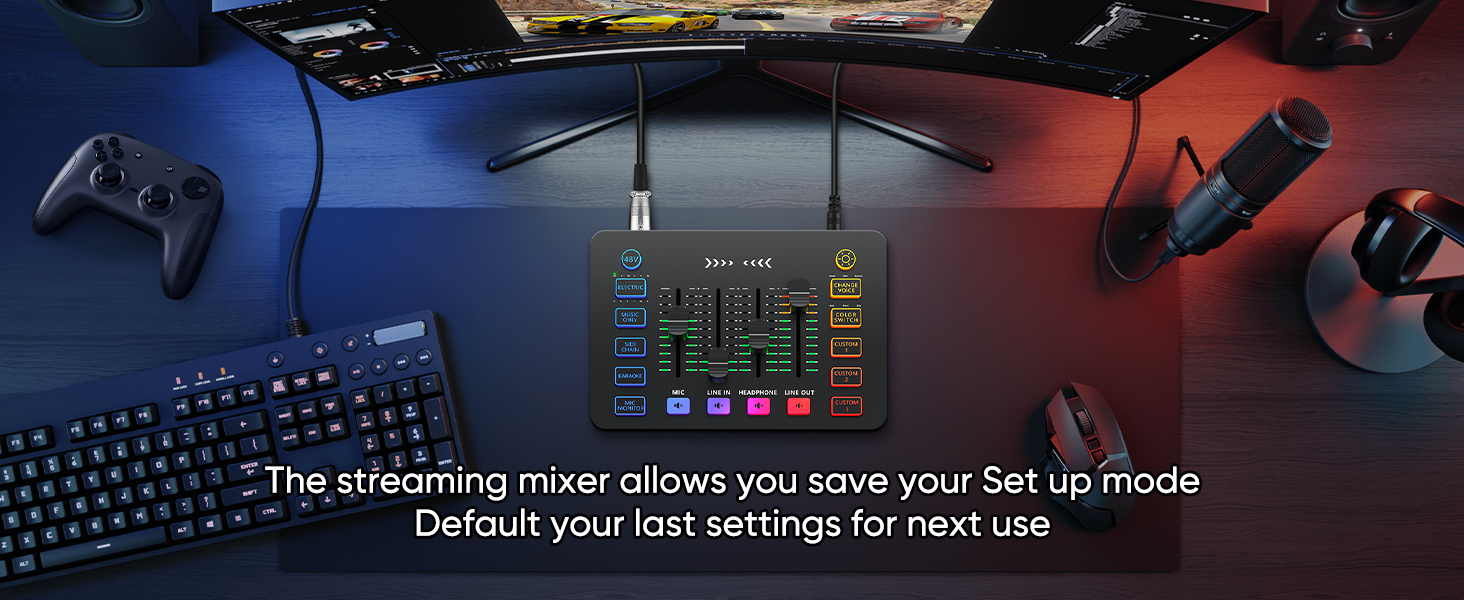 Gaming Audio Mixer