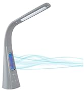 OttLite Cool Breeze LED Fan Lamp with 3 Speed Bladeless Fan and 5 Brightness Settings