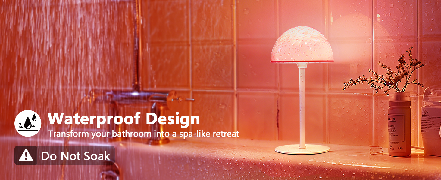 shower lamp waterproof