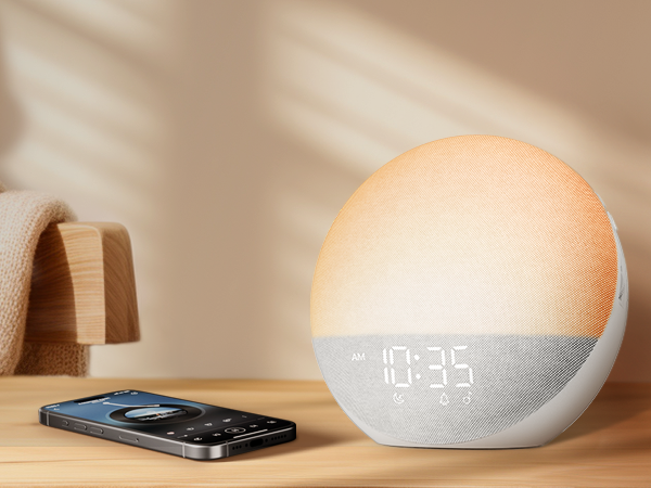 sunrise alarm clock wake up light