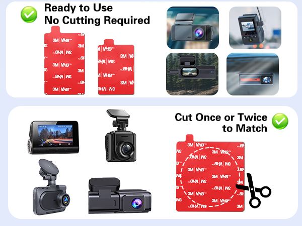 dash cam adhesive 3m adhesive for dash cam mount easy removal
