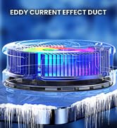 Phone Cooler for Gaming, Low Noise USB Cell Phone Cooler with Smart Temp Control, Phone Cooling F...