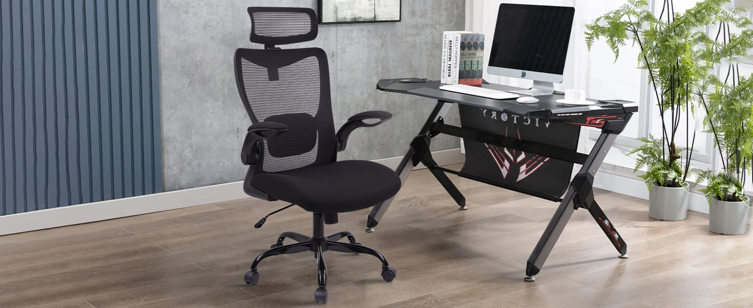 CLATINA Office Chair Ergonomic Mesh Desk Chair