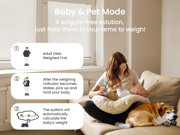 scale with baby mode