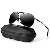 mxnx Aviator Sunglasses for Men Polarized Women UV Protection Lightweight Driving Fishing Sports ...