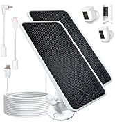 DIANMU Solar Panel for Ring Camera, Solar Panel Charger for Ring Spotlight Cam/Plus/Pro Battery, ...