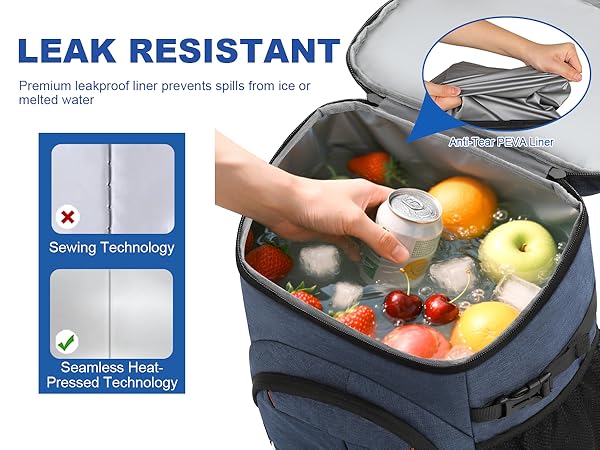 cooler backpack insulated waterproof