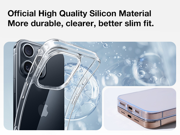 TORRAS Soft Clear Case for iPhone 16 Pro
