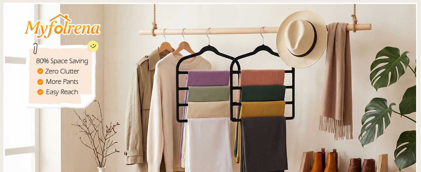 velvet pants hanger