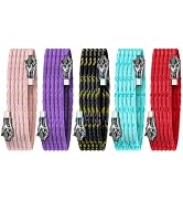 SIIIUYF USB C to USB C Cable 60W [5-Pack 10FT] Braided Fast Charging | Extra Long,RGB Indicator L...