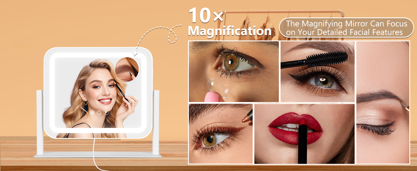 Ratsamee Vanity Mirror with Lights