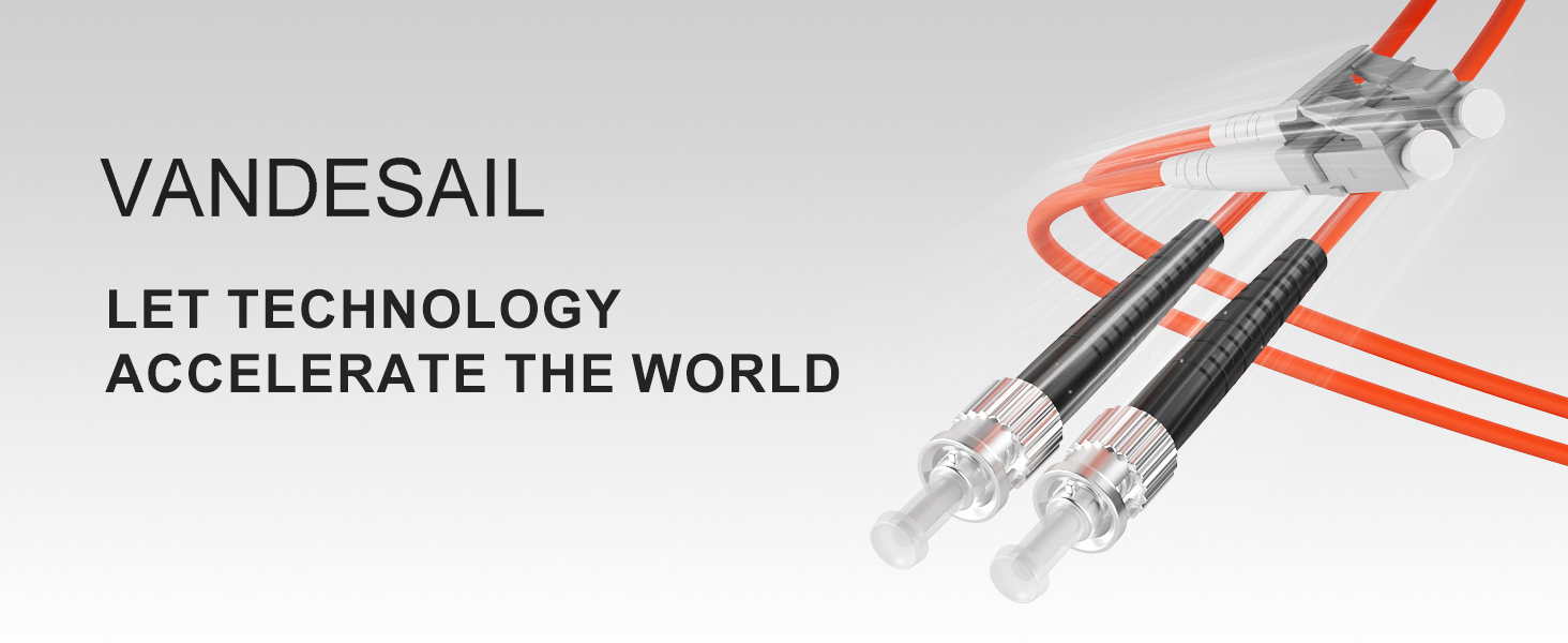 lc to st multimode fiber patch cable