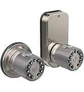 BOTHSTAR Double Sided Keyless Door Knob Lock with Fingerprint and Keypad, Smart Doorknob with Dua...