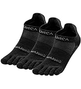 TRIWONDER Toe Socks 5 Finger No Show Athletic Running Low Cut Toesocks for Men and Women