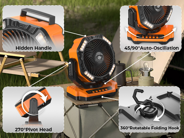 portable camping fan