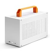 SGPC Itx Mini Case - New K49(Steel)/Upgraded Version of K55,Full-Size GPU Compatible,2 Handles,Ve...