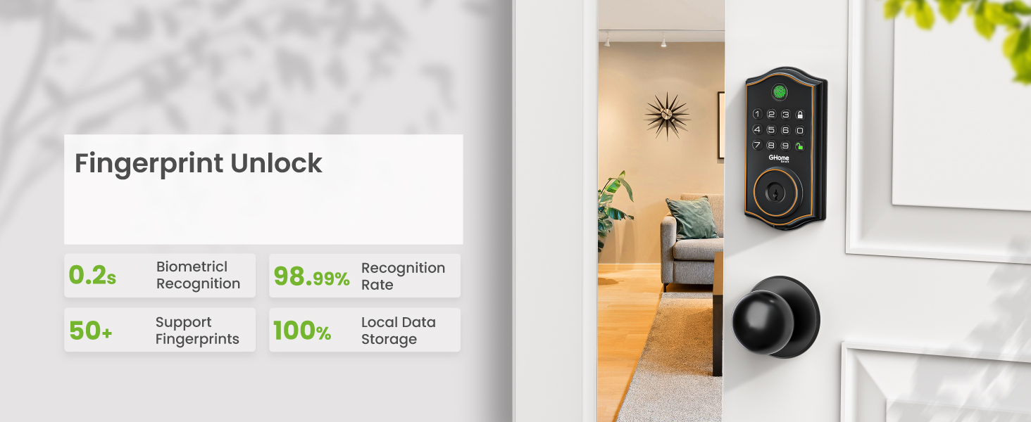 fingerprint door lock