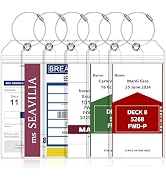 6 Pack Luggage Tags Travel Essentials &amp; Cruise Essentials for NCL, Princess, Carnival, Royal Cari...