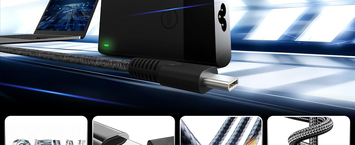 hp laptop charger usb c