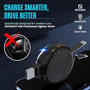retractable phone charger