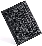 URAQT Credit Card Holder Wallet, RFID Blocking Leather Ultra Slim Wallet, Thin Minimalist Credit ...