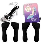 3/4 Invisible High Heel Cushion Inserts for Women, Anti-Foot Sliding Forward Insoles, Shock &amp; Swe...