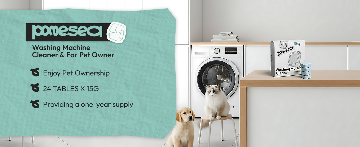 POMESEA washing machine cleaner