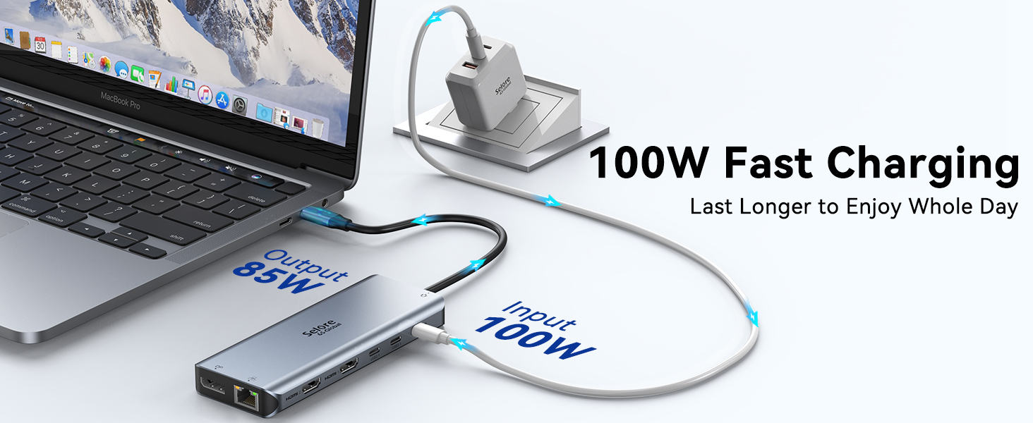 USBC docking station dual monitor