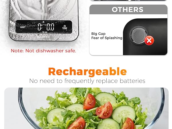 BakFee Waterproof Scale