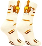Eiohiuy Cute Cat Socks With Balls,Cute Novelty Funny Cats Socks Christmas Stuffed Stocking Gift F...