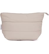 Narwey Puffy Makeup Bag for Purse Travel Women Girl, Puffer Cosmetic Bag Makeup Zipper Pouch, Cut...